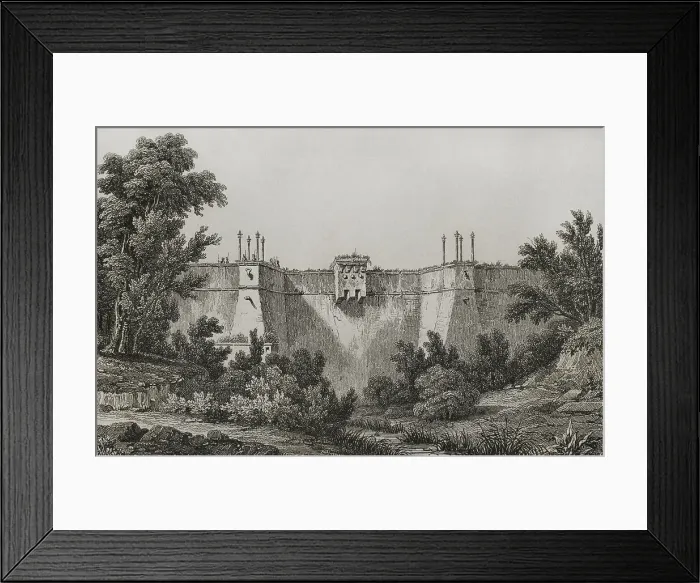 Framed Print : Turkey. Constantinople. Fort Bakczekeu (Bahcekoy) Framed Print : Turkey. Constantinople. Fort Bakczekeu (Bahcekoy)