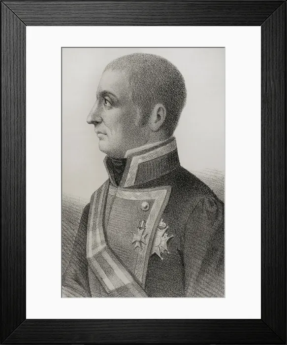 Framed Print : Gabriel Ciscar y Ciscar (1760-1829). Spanish mariner Framed Print : Gabriel Ciscar y Ciscar (1760-1829). Spanish mariner