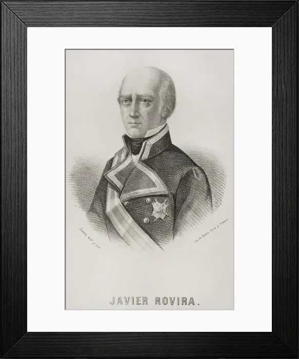 Framed Print : Francisco Javier Rovira Fernandez de Mesa (1740-1823) Framed Print : Francisco Javier Rovira Fernandez de Mesa (1740-1823)