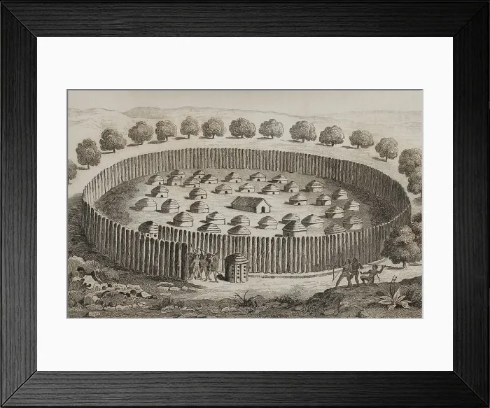 Framed Print : Timucua Indian tribe Framed Print : Timucua Indian tribe
