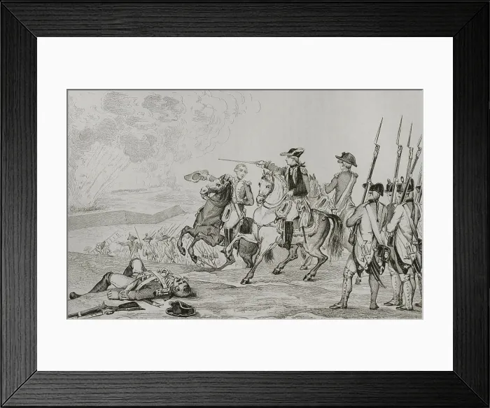Framed Print : American War of Independence. Anglo-Spanish War (1779-1783) Framed Print : American War of Independence. Anglo-Spanish War (1779-1783)
