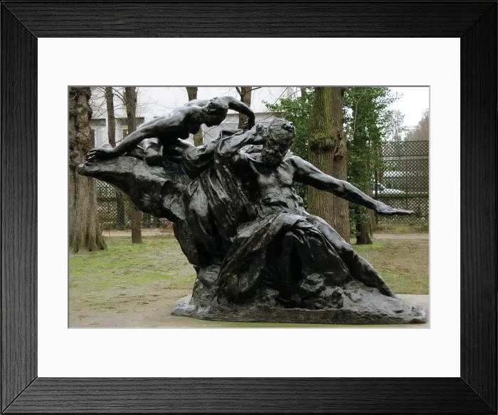 Framed Print : Monument to Victor Hugo, 1890. Sculpture by Auguste Rodin Framed Print : Monument to Victor Hugo, 1890. Sculpture by Auguste Rodin