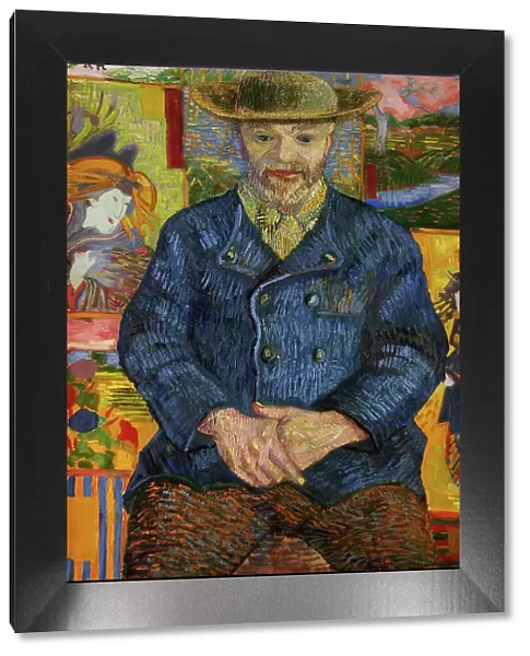 Pere Tanguy. Portrait by Vincent Van Gogh (1853-1890)