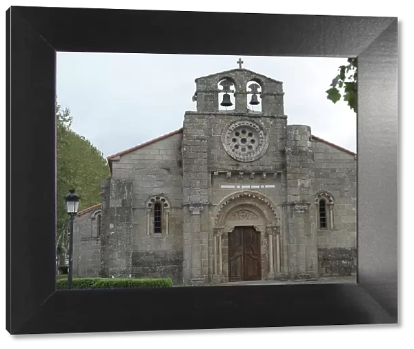 Spain, Galicia, Cambre. Romanesque Church of Santa Maria
