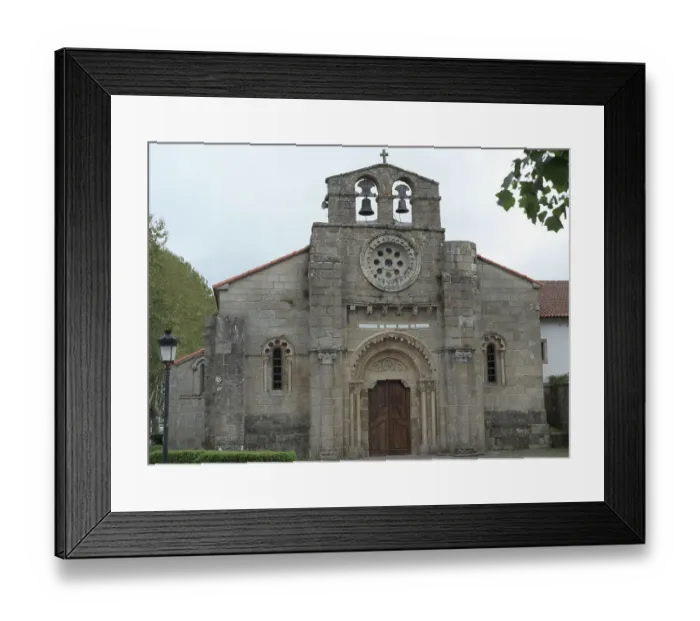 Framed Print : Spain, Galicia, Cambre. Romanesque Church of Santa Maria Framed Print : Spain, Galicia, Cambre. Romanesque Church of Santa Maria