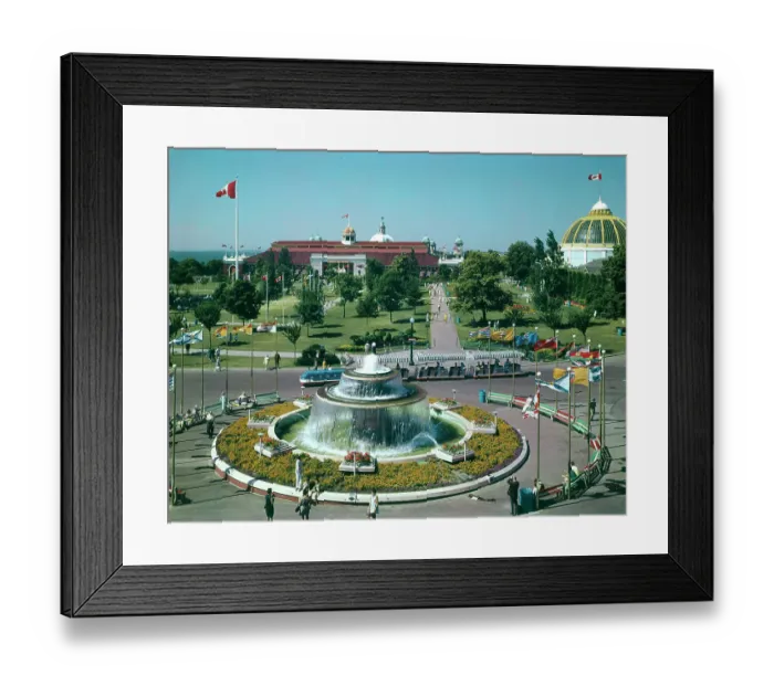 Framed Print : Toronto, Ontario, Canada - Canadian National Exhibition Date: circa 1970s Framed Print : Toronto, Ontario, Canada - Canadian National Exhibition Date: circa 1970s