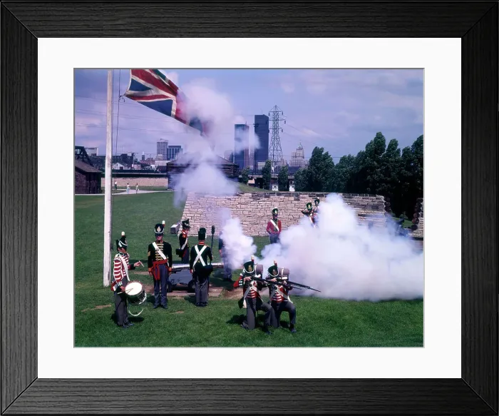 Framed Print : Toronto, Ontario, Canada - Old Fort York Date: circa 1970s Framed Print : Toronto, Ontario, Canada - Old Fort York Date: circa 1970s
