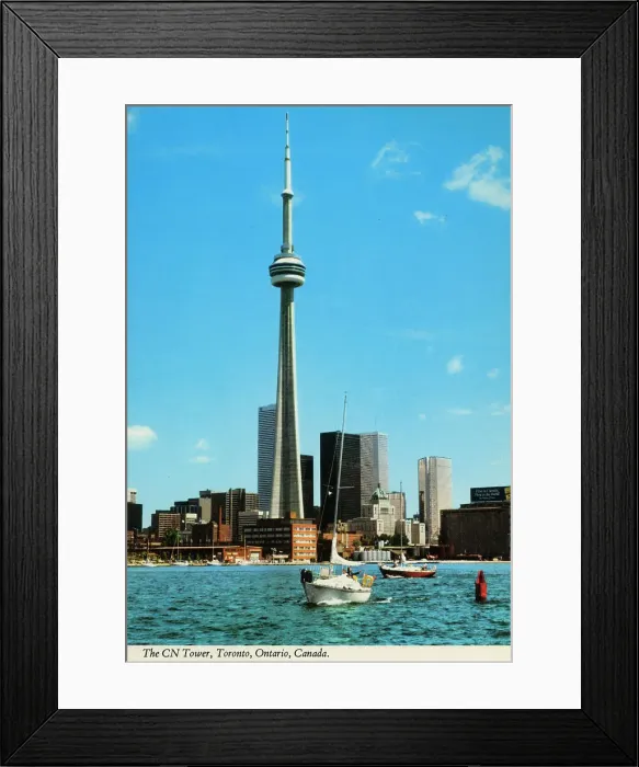 Framed Print : Toronto, Ontario, Canada - The CN Tower Framed Print : Toronto, Ontario, Canada - The CN Tower