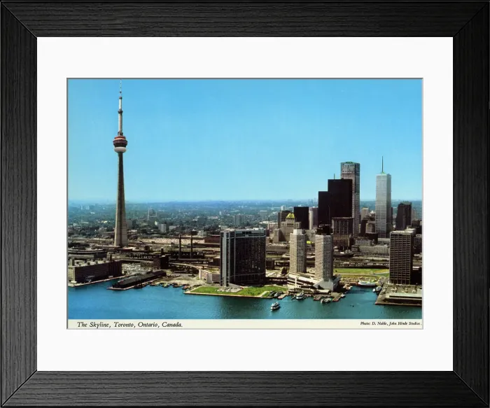 Framed Print : Toronto, Ontario, Canada - The Skyline Framed Print : Toronto, Ontario, Canada - The Skyline