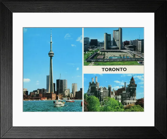 Framed Print : Toronto, Ontario, Canada Framed Print : Toronto, Ontario, Canada
