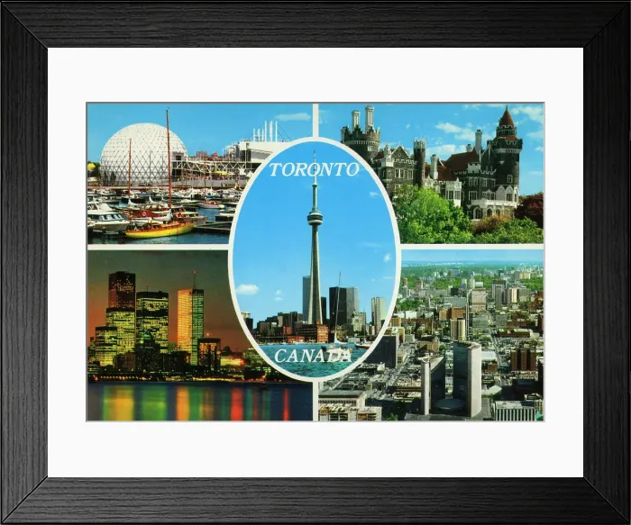 Framed Print : Toronto, Ontario, Canada Framed Print : Toronto, Ontario, Canada