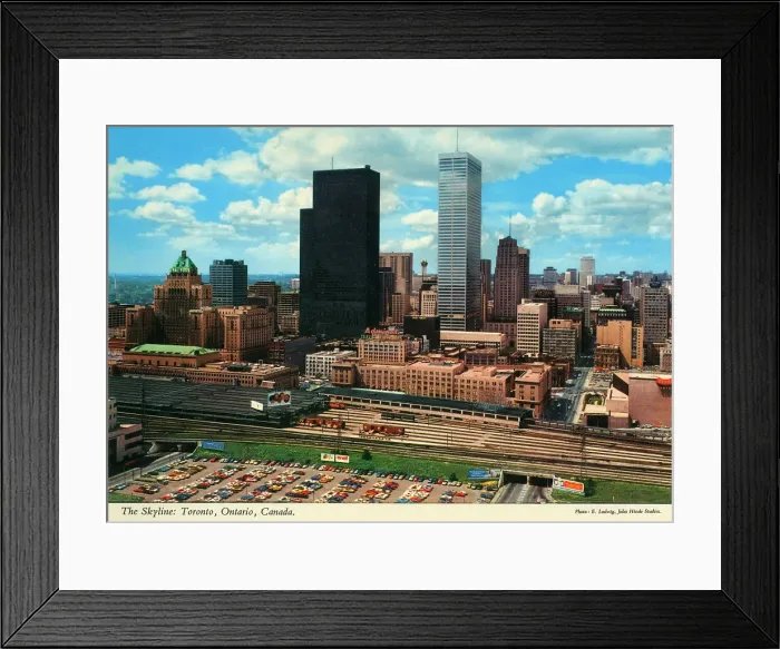 Framed Print : Toronto, Ontario, Canada - The Skyline Framed Print : Toronto, Ontario, Canada - The Skyline