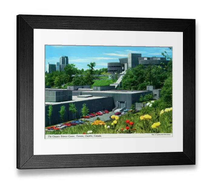 Framed Print : Toronto, Ontario, Canada - The Ontario Science Centre Framed Print : Toronto, Ontario, Canada - The Ontario Science Centre