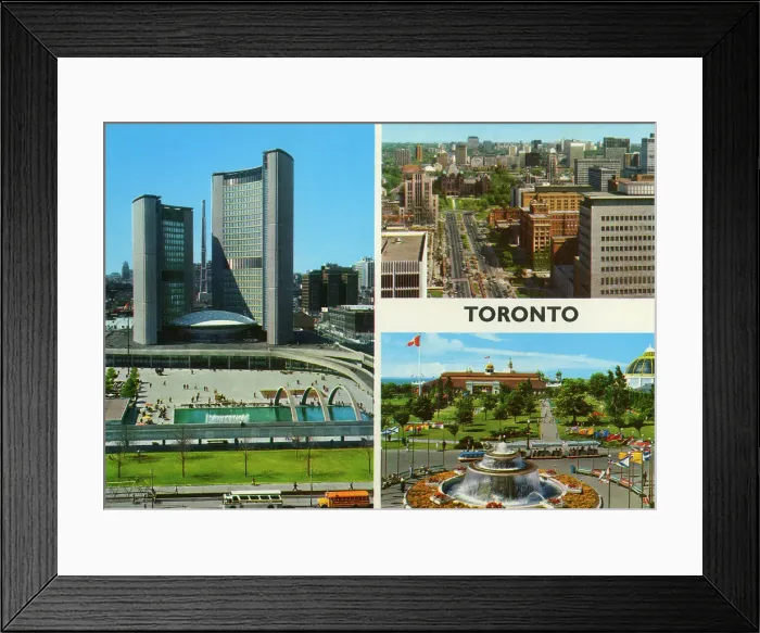 Framed Print : Toronto, Ontario, Canada Framed Print : Toronto, Ontario, Canada