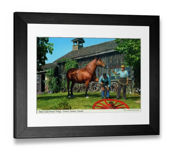 Framed Print : Toronto, Ontario, Canada - Black Creek Pioneer Village Framed Print : Toronto, Ontario, Canada - Black Creek Pioneer Village