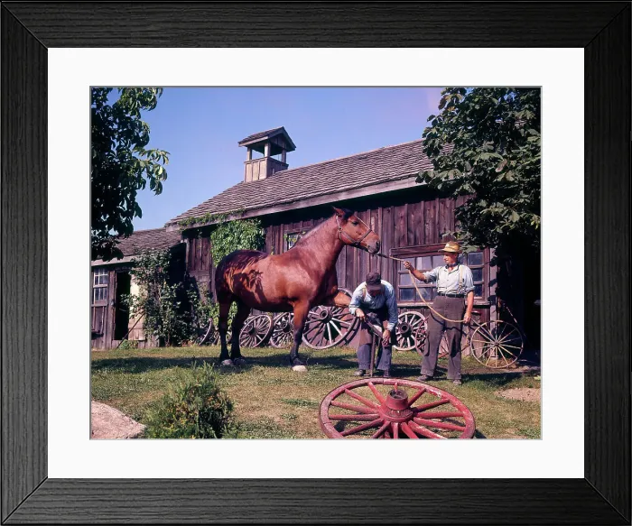 Framed Print : Toronto, Ontario, Canada - Black Creek Pioneer Village Framed Print : Toronto, Ontario, Canada - Black Creek Pioneer Village