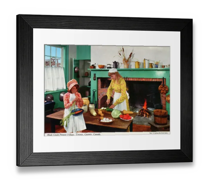 Framed Print : Toronto, Ontario, Canada - Black Creek Pioneer Village Framed Print : Toronto, Ontario, Canada - Black Creek Pioneer Village
