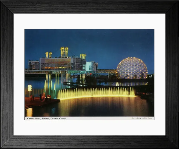 Framed Print : Toronto, Ontario, Canada - Ontario Place Framed Print : Toronto, Ontario, Canada - Ontario Place