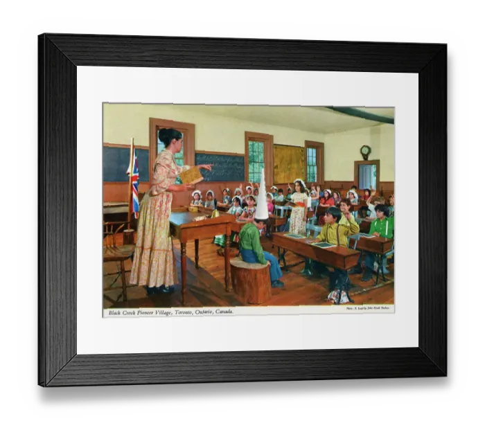 Framed Print : Toronto, Ontario, Canada - Black Creek Pioneer Village Framed Print : Toronto, Ontario, Canada - Black Creek Pioneer Village