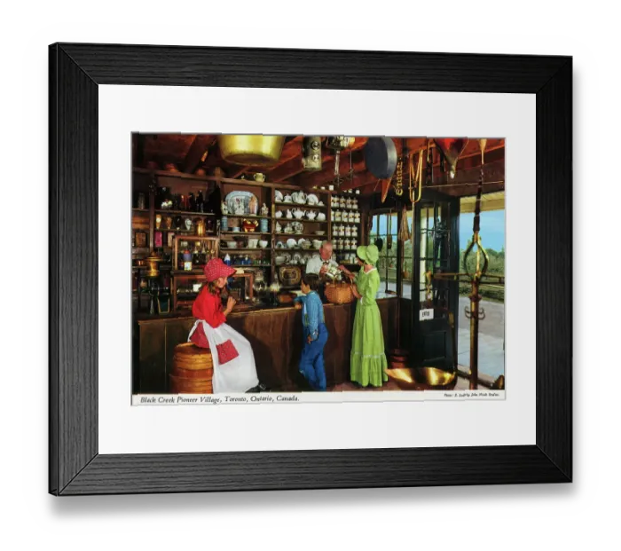 Framed Print : Toronto, Ontario, Canada - Black Creek Pioneer Village Framed Print : Toronto, Ontario, Canada - Black Creek Pioneer Village