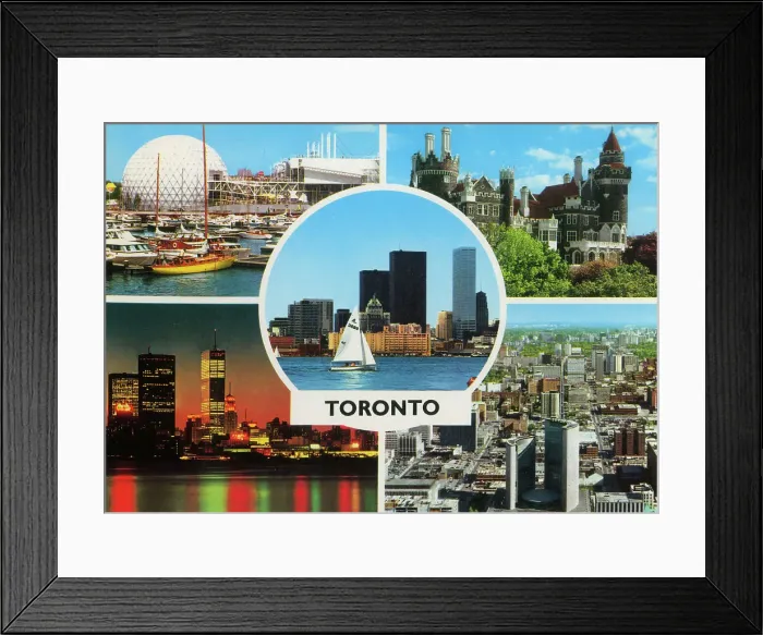 Framed Print : Toronto, Ontario, Canada Framed Print : Toronto, Ontario, Canada