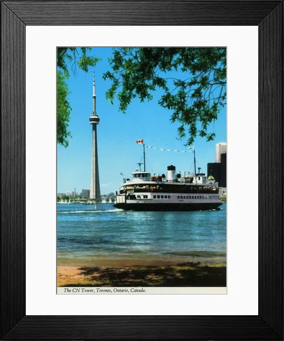 Framed Print : Toronto, Ontario, Canada - The CN Tower Framed Print : Toronto, Ontario, Canada - The CN Tower