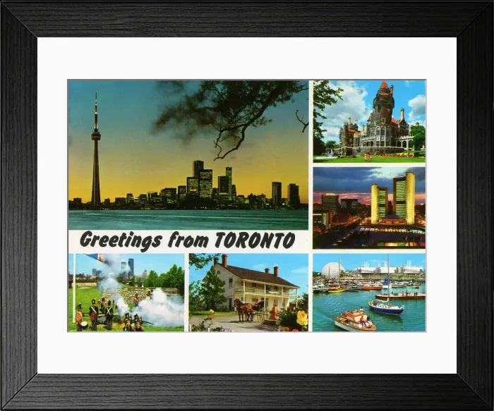 Framed Print : Toronto, Ontario, Canada Framed Print : Toronto, Ontario, Canada
