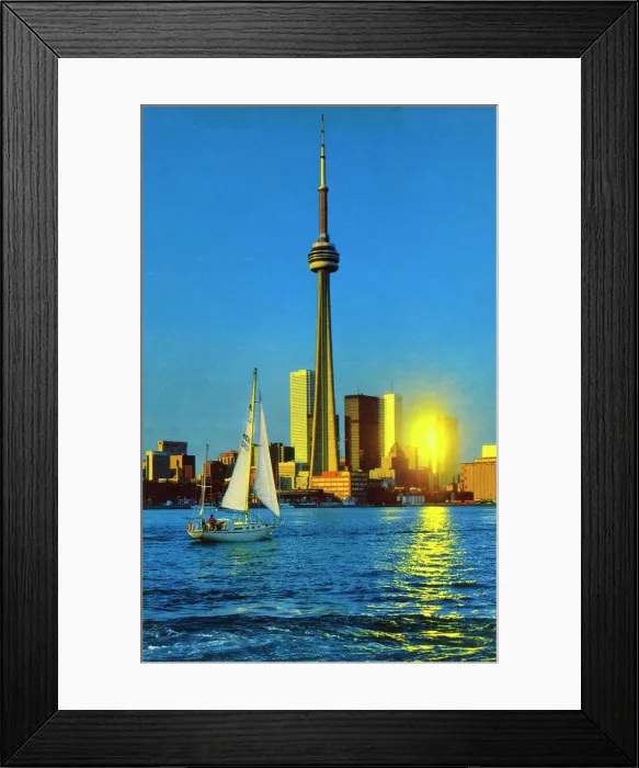 Framed Print : Toronto, Ontario, Canada - The CN Tower Framed Print : Toronto, Ontario, Canada - The CN Tower