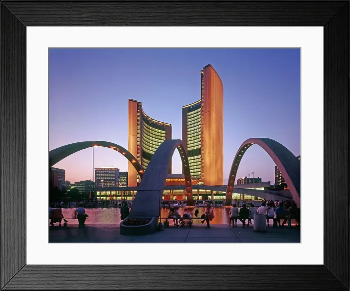 Framed Print : Toronto, Ontario, Canada - City Hall Framed Print : Toronto, Ontario, Canada - City Hall