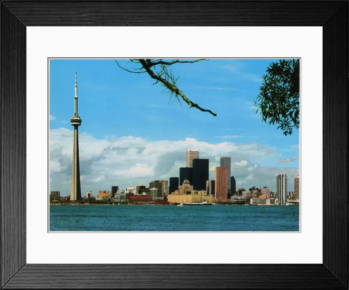 Framed Print : Toronto, Ontario, Canada - The Skyline Framed Print : Toronto, Ontario, Canada - The Skyline