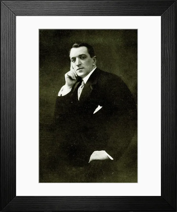 Framed Print : Charles Dalmores, opera singer Framed Print : Charles Dalmores, opera singer