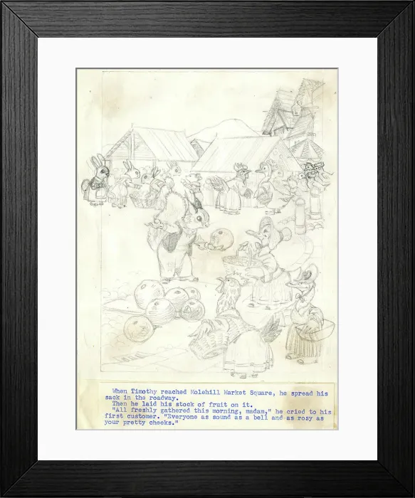 Framed Print : Illustration, Foxy the Footpad, by Dorothy Wheeler Framed Print : Illustration, Foxy the Footpad, by Dorothy Wheeler