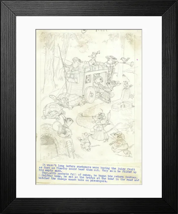 Framed Print : Illustration, Foxy the Footpad, by Dorothy Wheeler Framed Print : Illustration, Foxy the Footpad, by Dorothy Wheeler