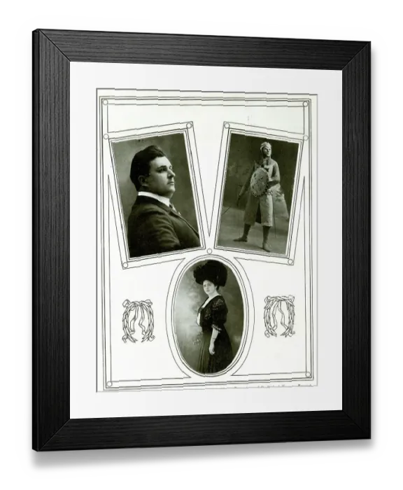 Framed Print : Louis Lestelly, Arthur Lheureux and Marie Knupfer-Egli Framed Print : Louis Lestelly, Arthur Lheureux and Marie Knupfer-Egli