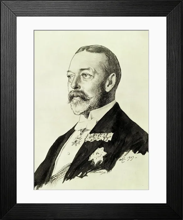 Framed Print : King George V Framed Print : King George V