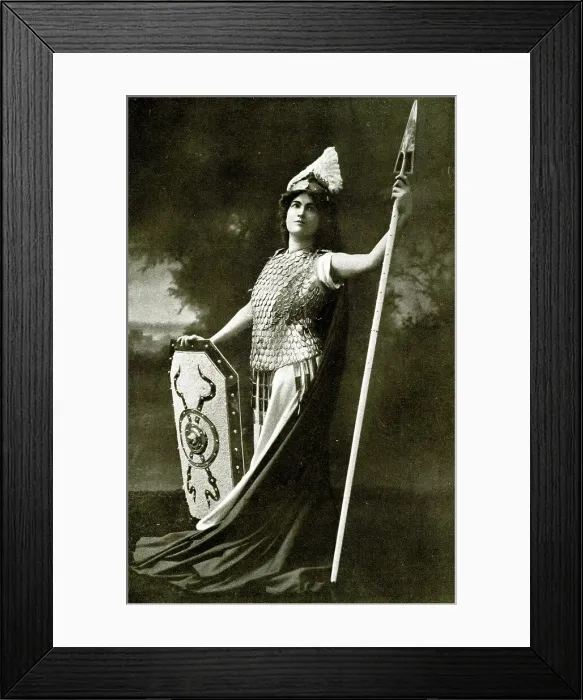 Framed Print : Minnie Saltzmann-Stevens, American opera singer Framed Print : Minnie Saltzmann-Stevens, American opera singer