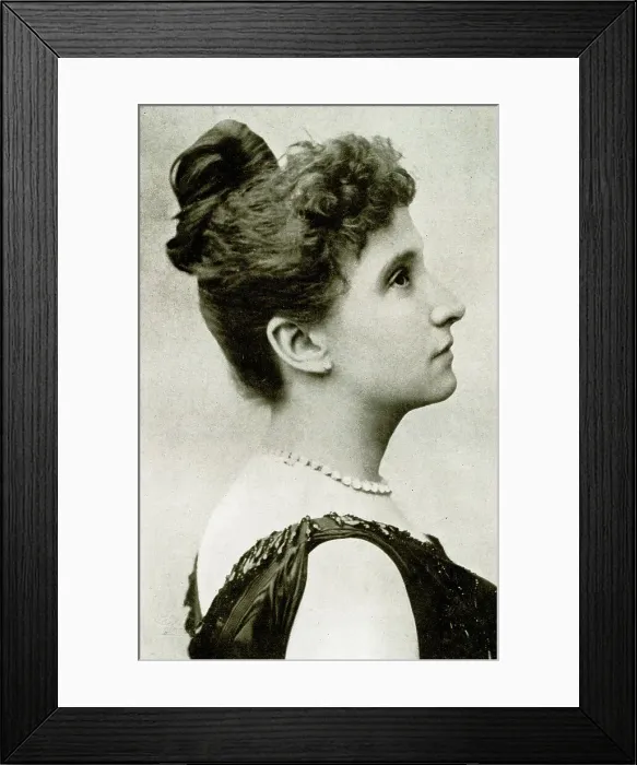 Framed Print : Nellie Melba, Australian opera singer Framed Print : Nellie Melba, Australian opera singer