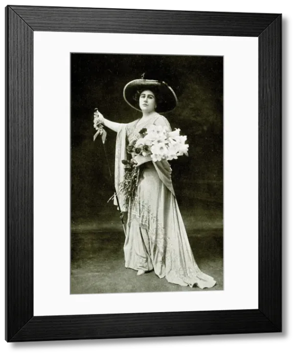 Framed Print : Emmy Destinn, opera singer Framed Print : Emmy Destinn, opera singer