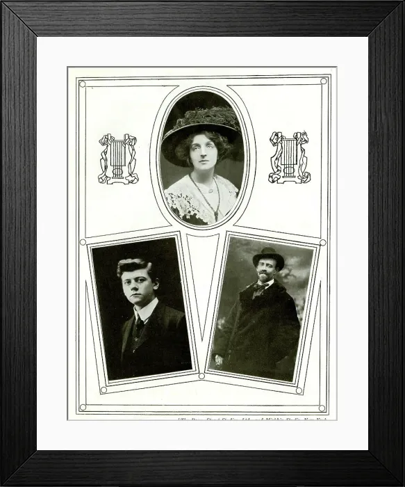 Framed Print : Edith Clegg, Armand Crabbe and Murray Davey Framed Print : Edith Clegg, Armand Crabbe and Murray Davey