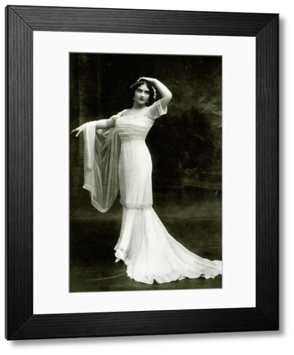 Framed Print : Maria Kousnietzoff, opera singer Framed Print : Maria Kousnietzoff, opera singer