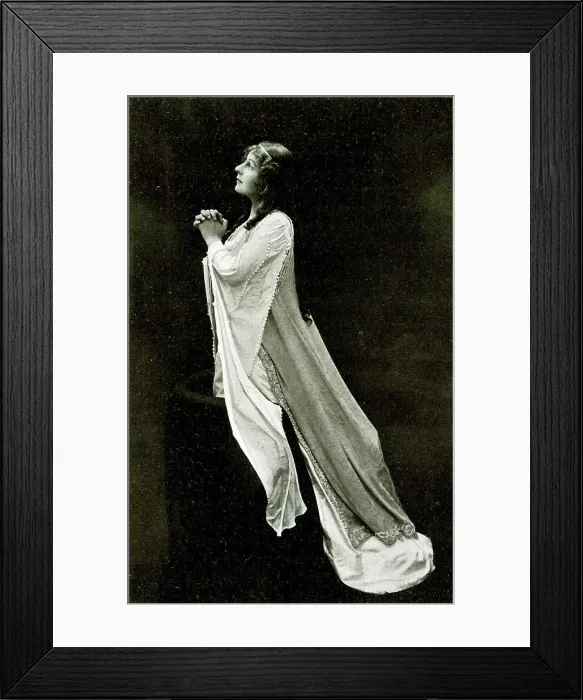 Framed Print : Marie Louise Edvina, opera singer Framed Print : Marie Louise Edvina, opera singer