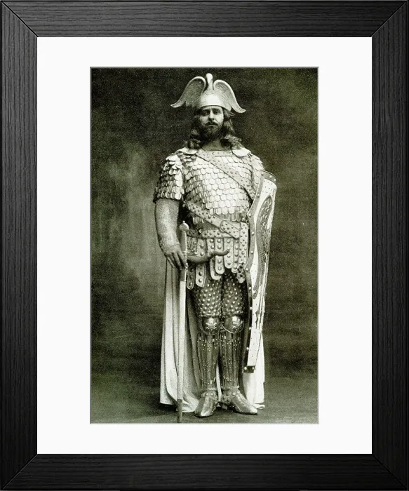 Framed Print : Paul Franz, French opera singer Framed Print : Paul Franz, French opera singer