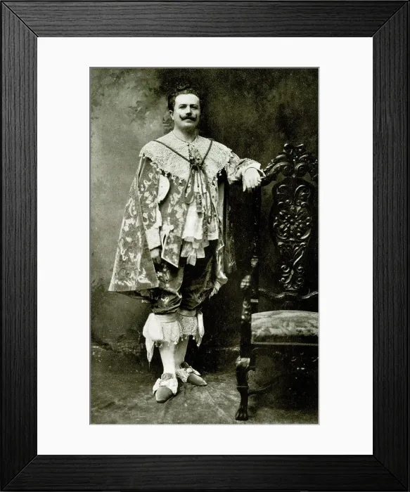 Framed Print : Nicola Zerola, opera singer Framed Print : Nicola Zerola, opera singer