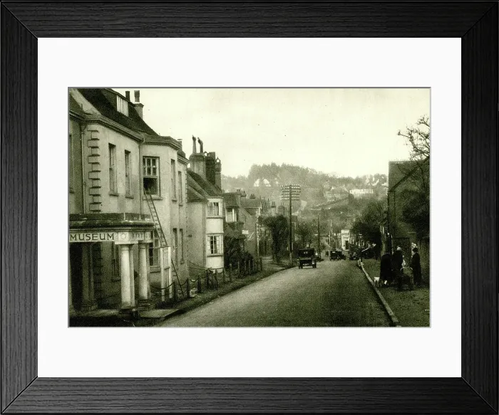 Framed Print : Haslemere Museum and High Street, Surrey Framed Print : Haslemere Museum and High Street, Surrey