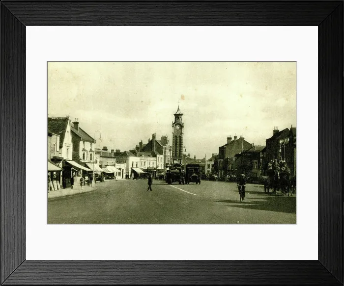 Framed Print : Epsom town centre, Surrey Framed Print : Epsom town centre, Surrey