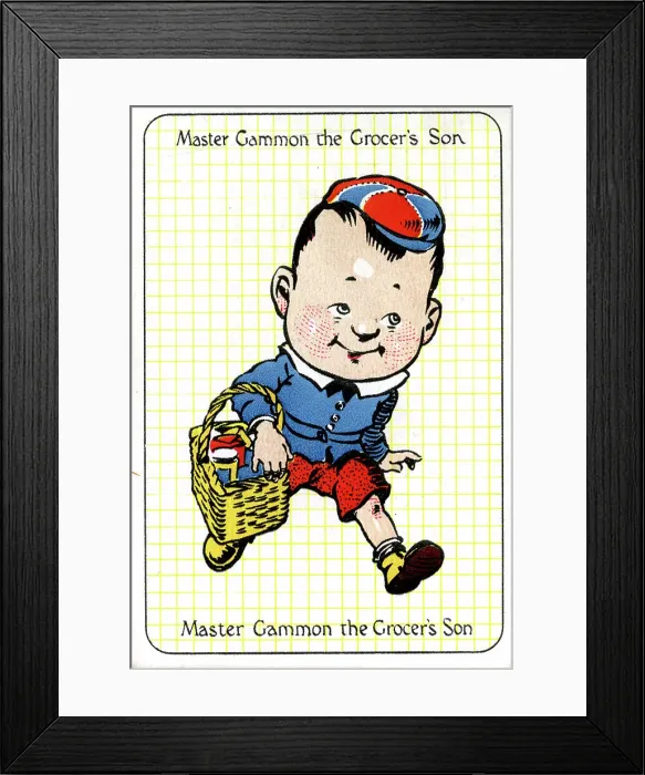 Framed Print : Master Gammon the Grocer's Son Framed Print : Master Gammon the Grocer's Son