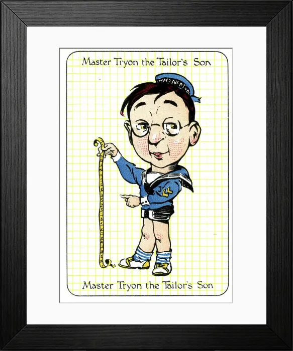 Framed Print : Master Tryon the Tailor's Son Framed Print : Master Tryon the Tailor's Son
