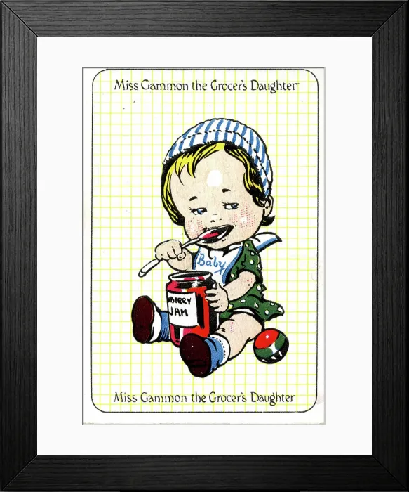 Framed Print : Miss Gammon the Grocer's Daughter Framed Print : Miss Gammon the Grocer's Daughter