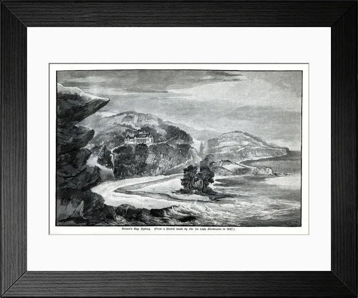 Framed Print : Nelson Bay, Sydney, Australia Framed Print : Nelson Bay, Sydney, Australia