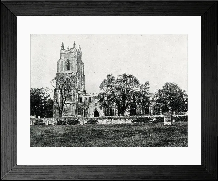 Framed Print : St Mary the Virgin Church, Stoke-by-Wayland, Suffolk Framed Print : St Mary the Virgin Church, Stoke-by-Wayland, Suffolk